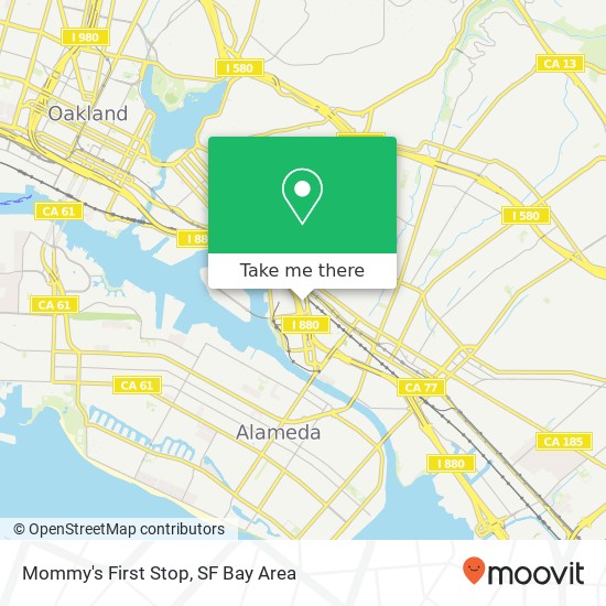 Mommy's First Stop map
