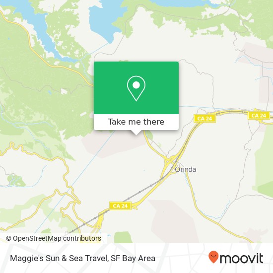 Maggie's Sun & Sea Travel map