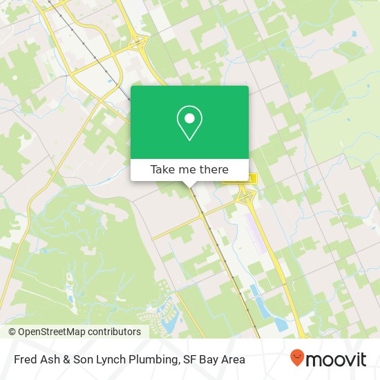 Mapa de Fred Ash & Son Lynch Plumbing