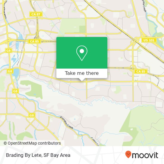 Brading By Lete map