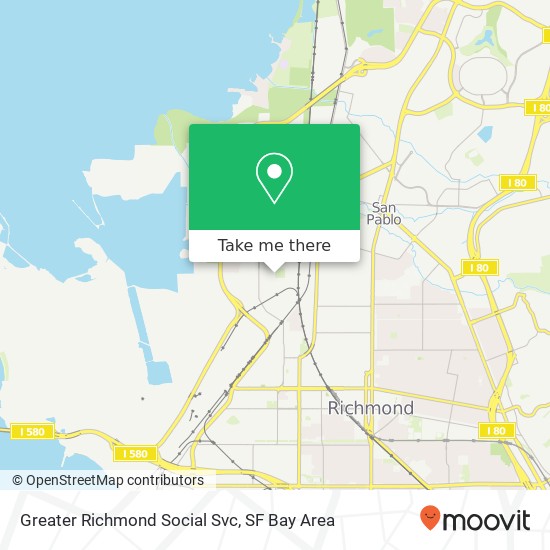 Mapa de Greater Richmond Social Svc