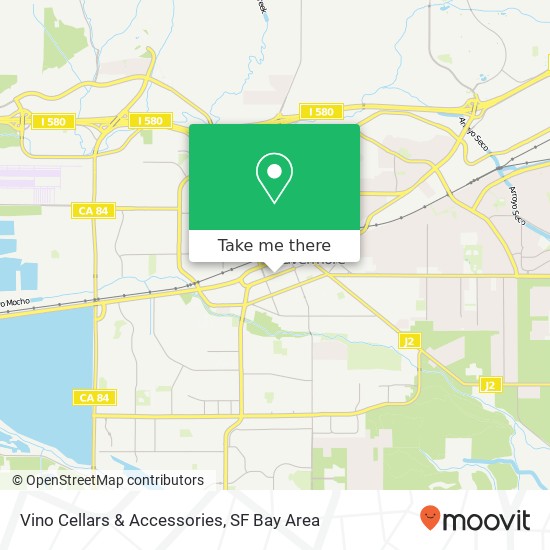 Vino Cellars & Accessories map