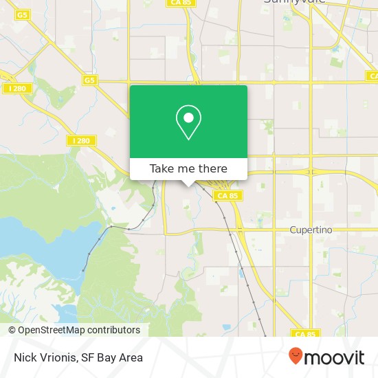 Nick Vrionis map