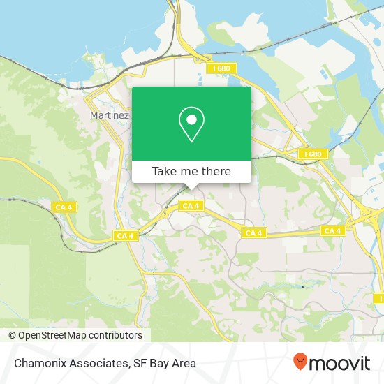 Chamonix Associates map