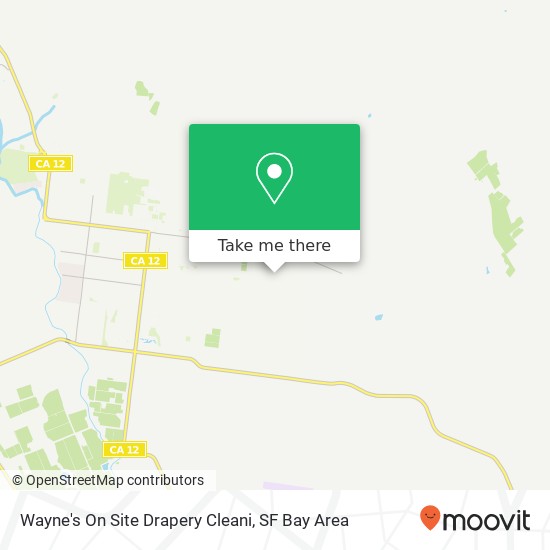 Mapa de Wayne's On Site Drapery Cleani