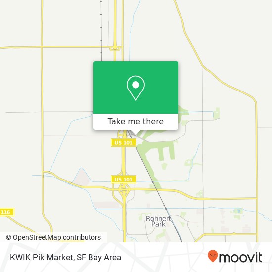 Mapa de KWIK Pik Market