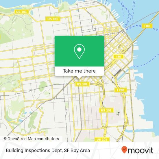 Building Inspections Dept map