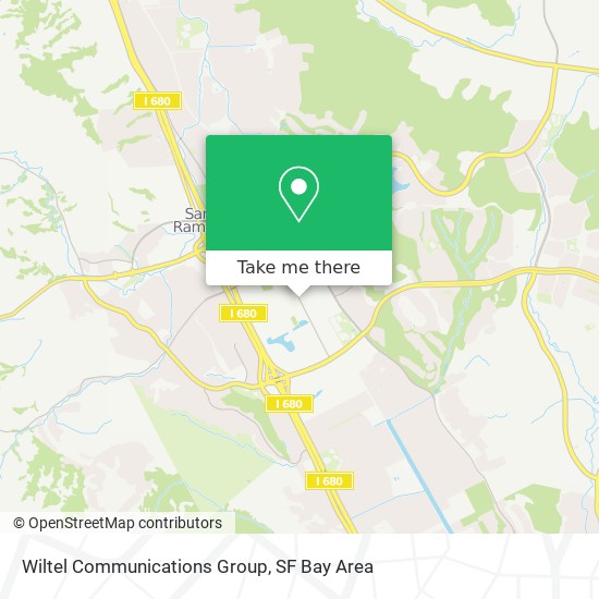 Mapa de Wiltel Communications Group