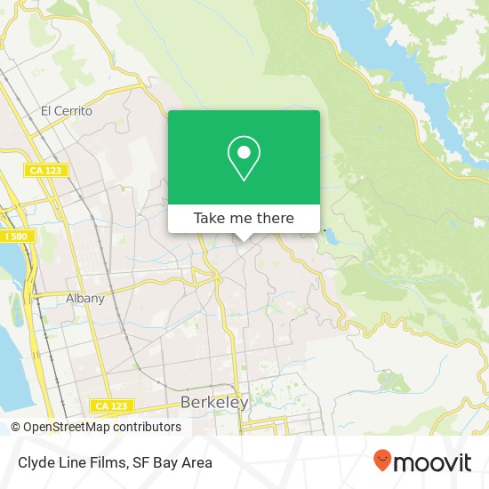 Mapa de Clyde Line Films