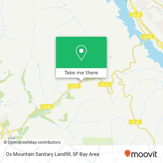 Mapa de Ox Mountain Sanitary Landfill