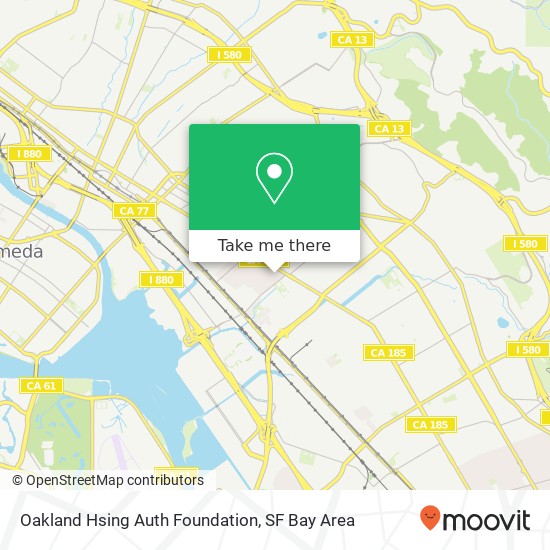 Oakland Hsing Auth Foundation map