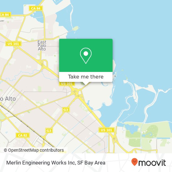 Mapa de Merlin Engineering Works Inc