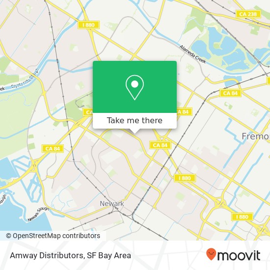 Amway Distributors map