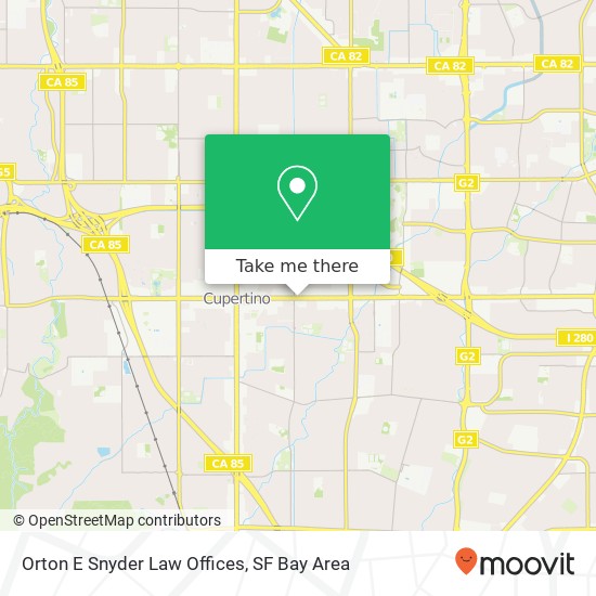 Mapa de Orton E Snyder Law Offices