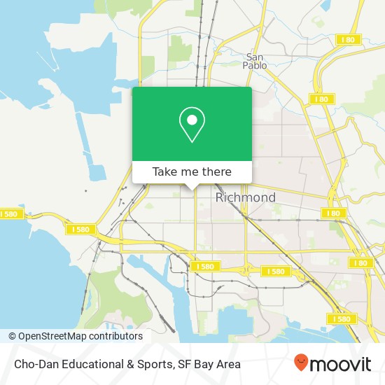 Cho-Dan Educational & Sports map