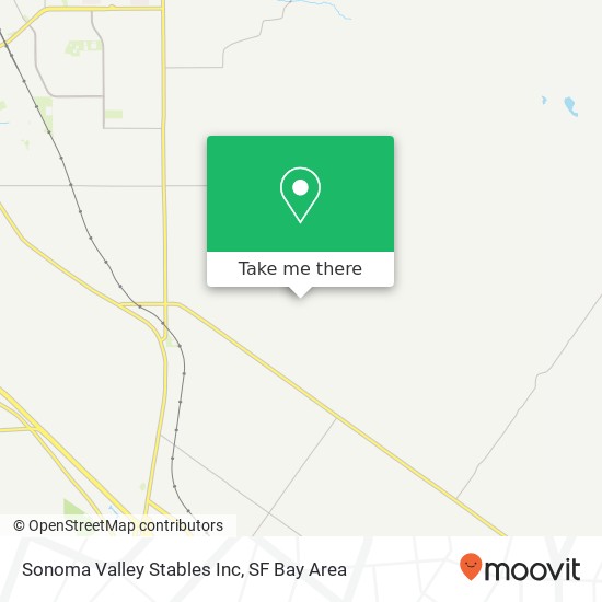 Sonoma Valley Stables Inc map