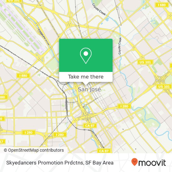 Mapa de Skyedancers Promotion Prdctns