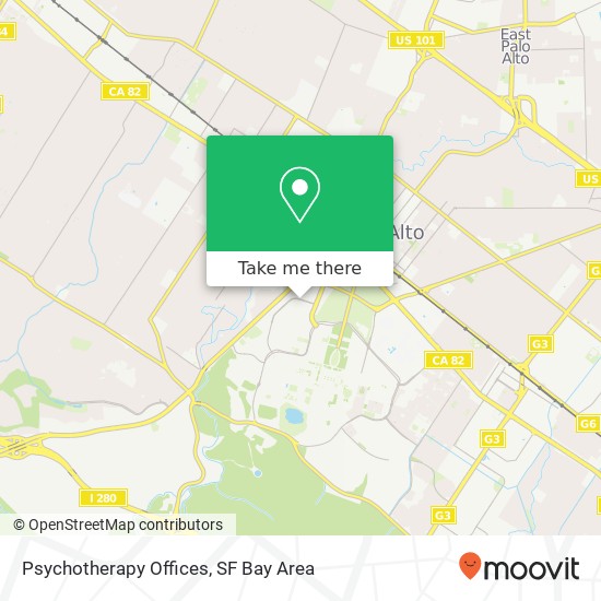 Mapa de Psychotherapy Offices