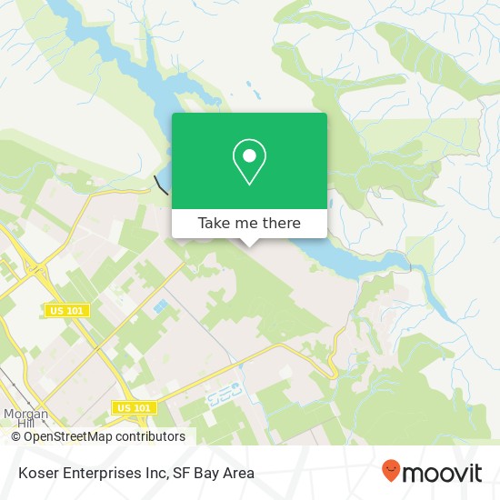 Mapa de Koser Enterprises Inc