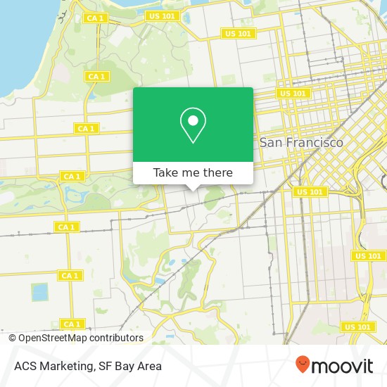 ACS Marketing map
