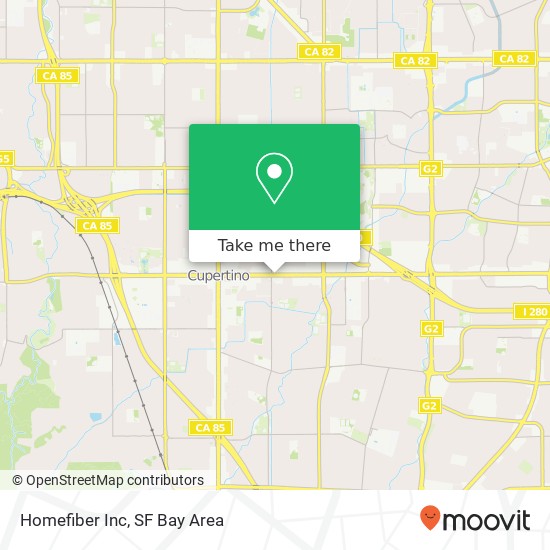 Homefiber Inc map