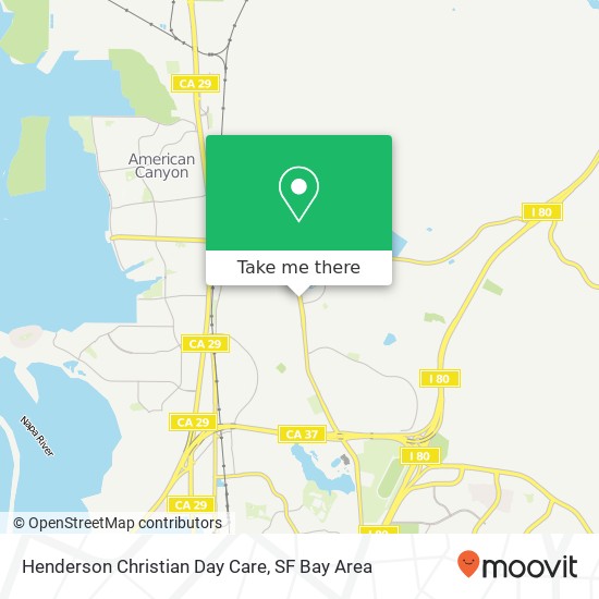 Henderson Christian Day Care map