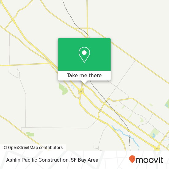 Ashlin Pacific Construction map