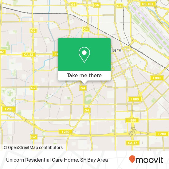 Mapa de Unicorn Residential Care Home