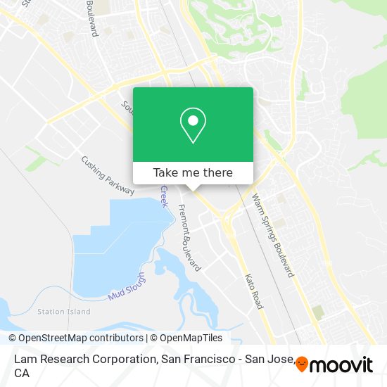 Lam Research Corporation map
