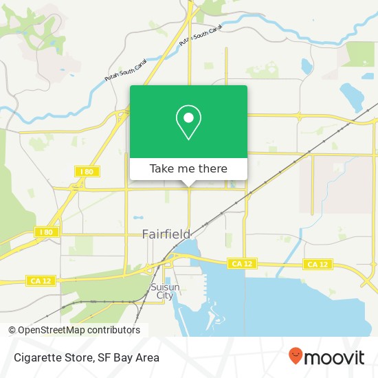 Mapa de Cigarette Store