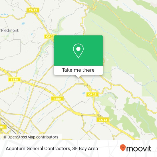Aqantum General Contractors map