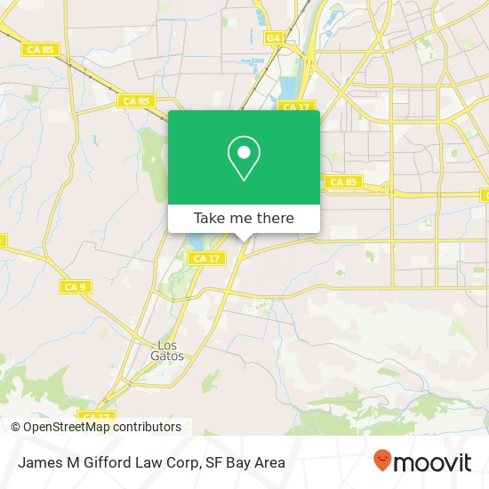 Mapa de James M Gifford Law Corp