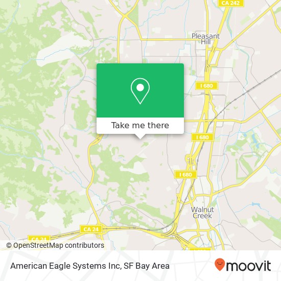 Mapa de American Eagle Systems Inc