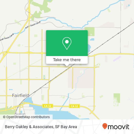 Berry Oakley & Associates map