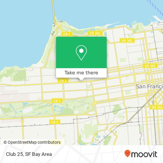 Club 25 map