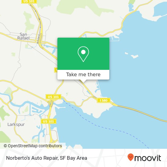 Mapa de Norberto's Auto Repair