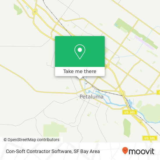 Con-Soft Contractor Software map