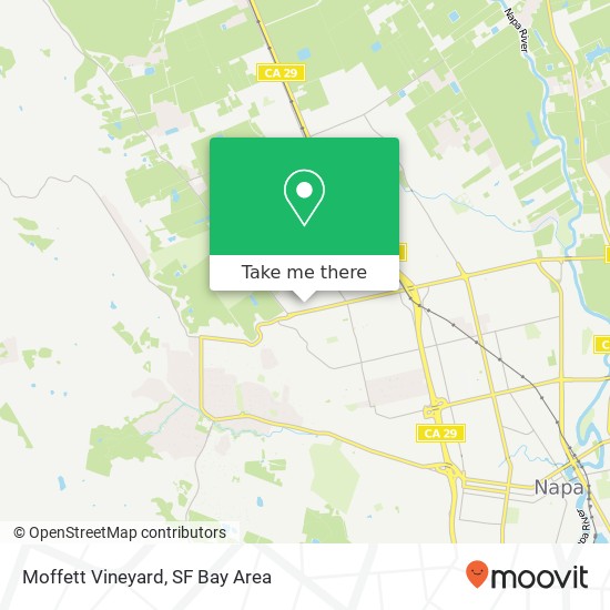 Mapa de Moffett Vineyard