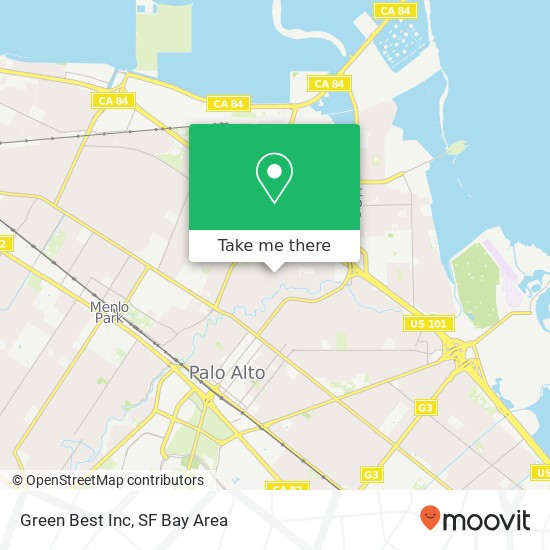 Mapa de Green Best Inc
