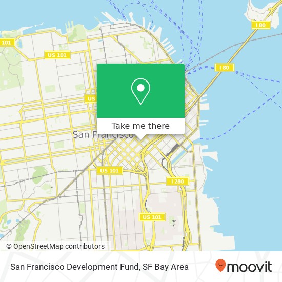 San Francisco Development Fund map