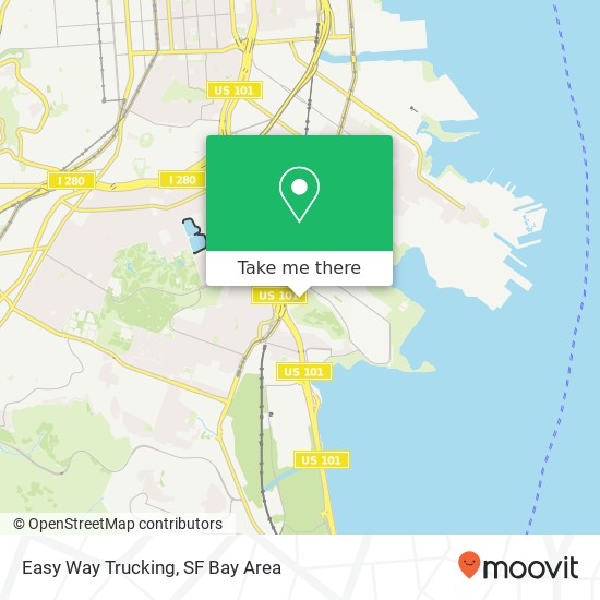 Easy Way Trucking map