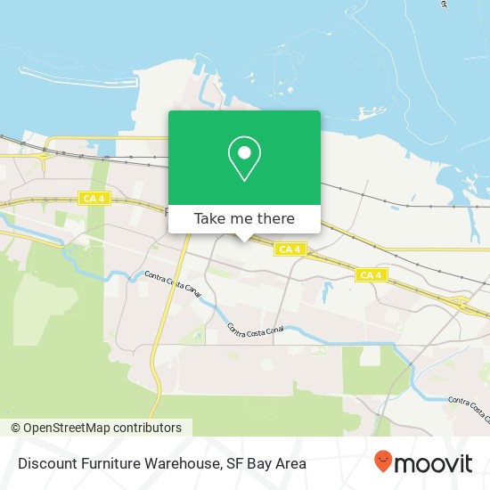Discount Furniture Warehouse map