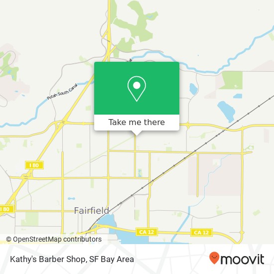 Mapa de Kathy's Barber Shop