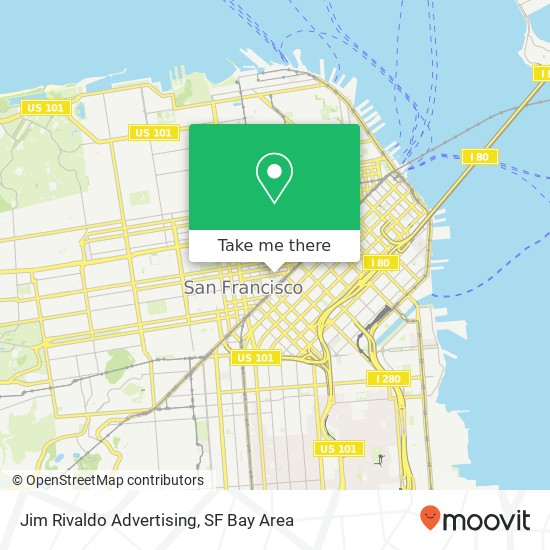 Jim Rivaldo Advertising map