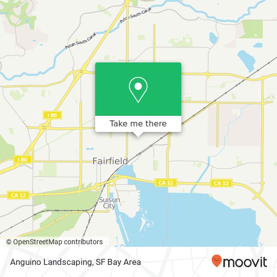 Anguino Landscaping map