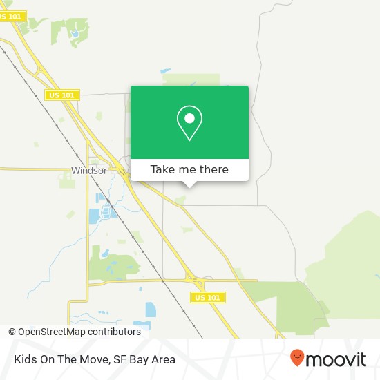 Kids On The Move map