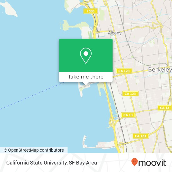 Mapa de California State University