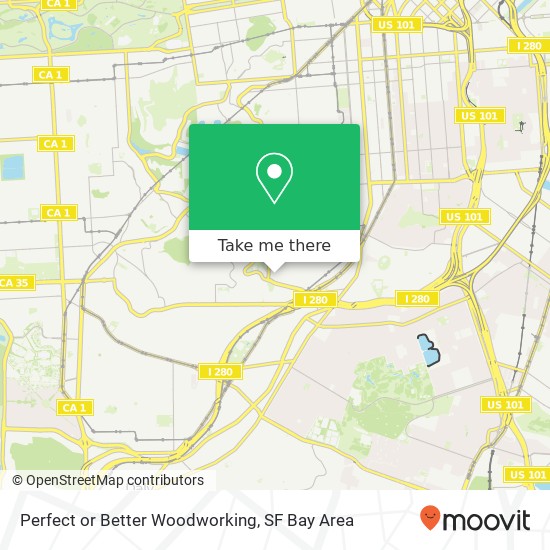 Mapa de Perfect or Better Woodworking