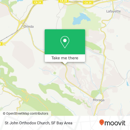 St John Orthodox Church map