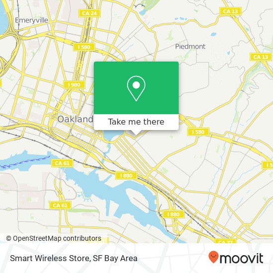 Mapa de Smart Wireless Store